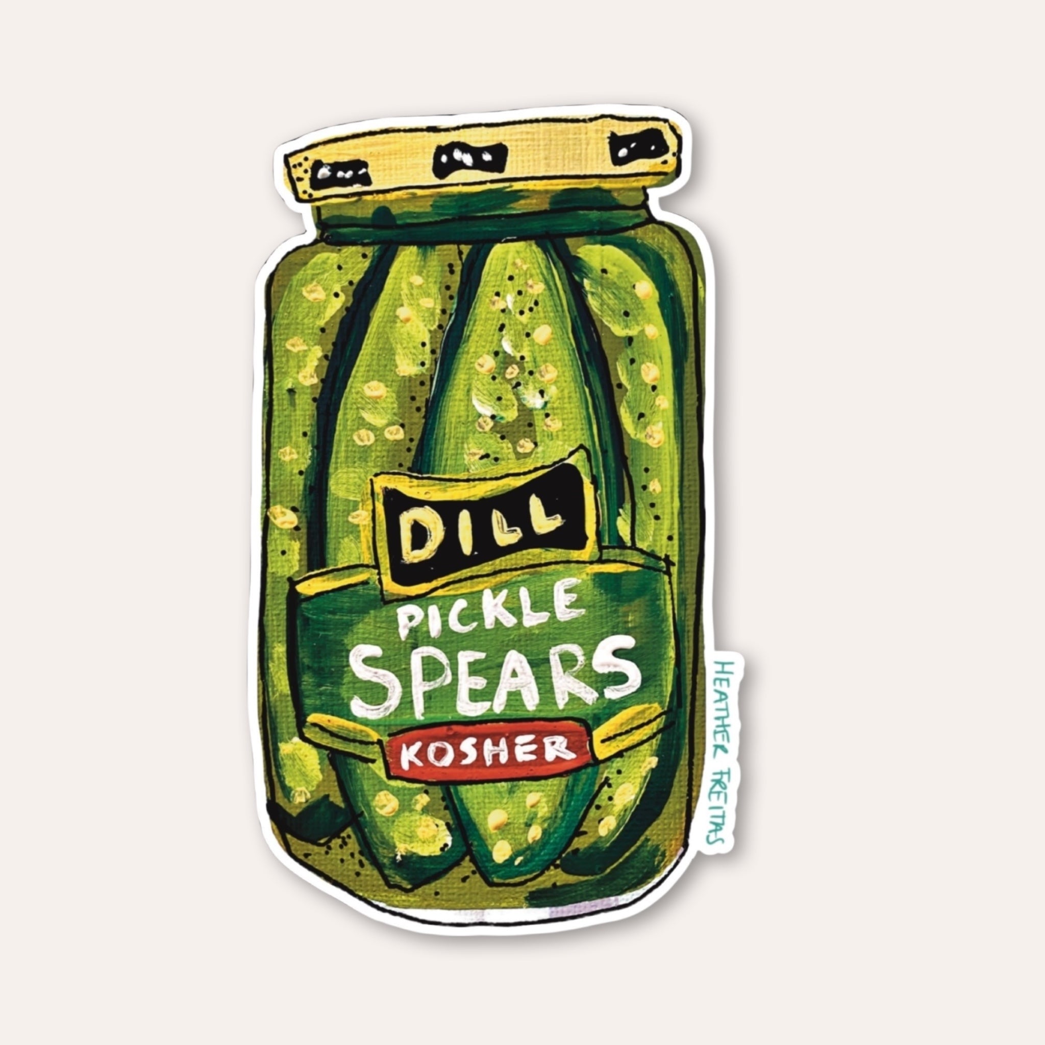 Pickle Spear Sticker