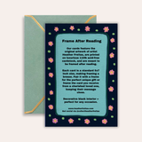 Dragonfly Lily Frameable Greeting Card