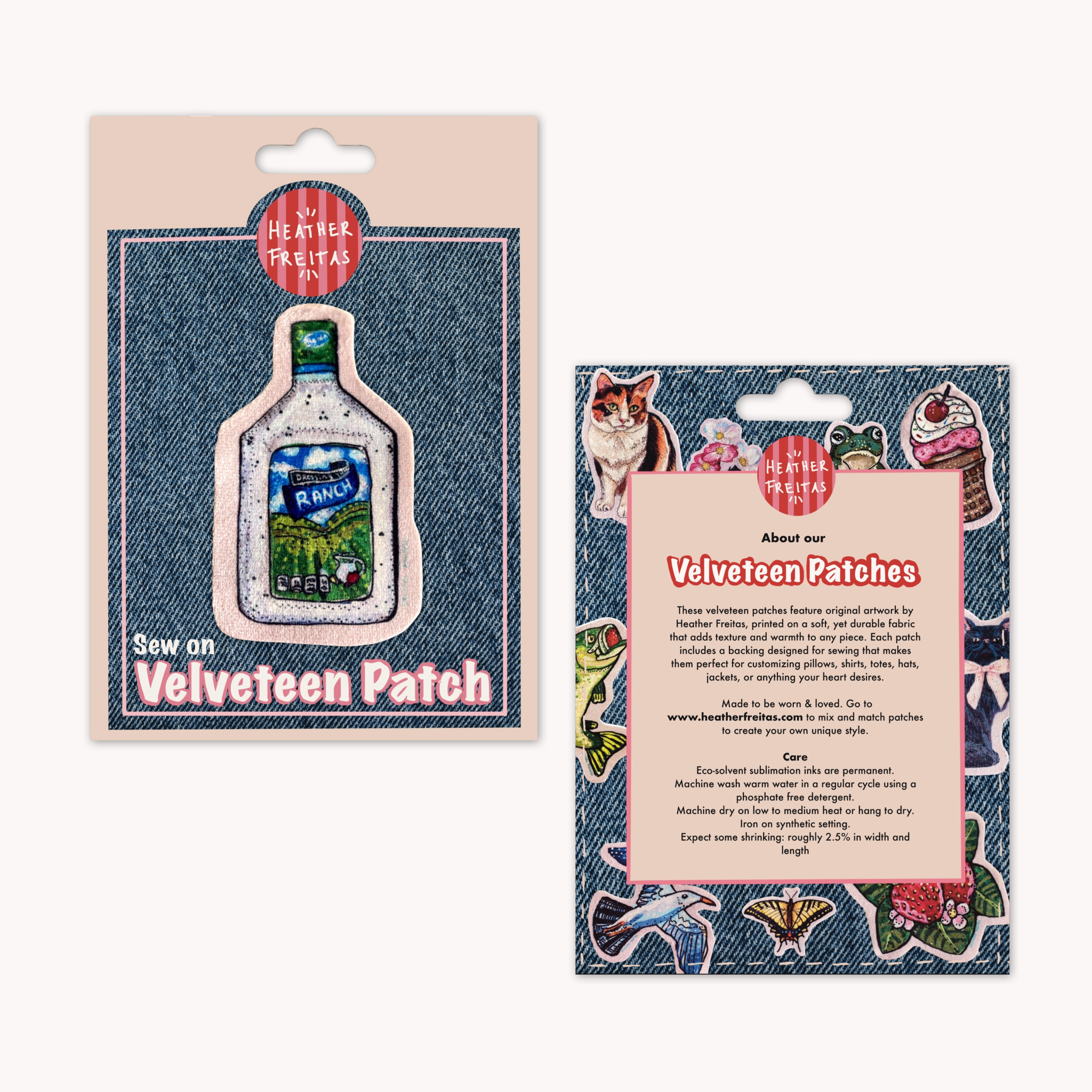 Ranch - Sew On Velveteen Patch