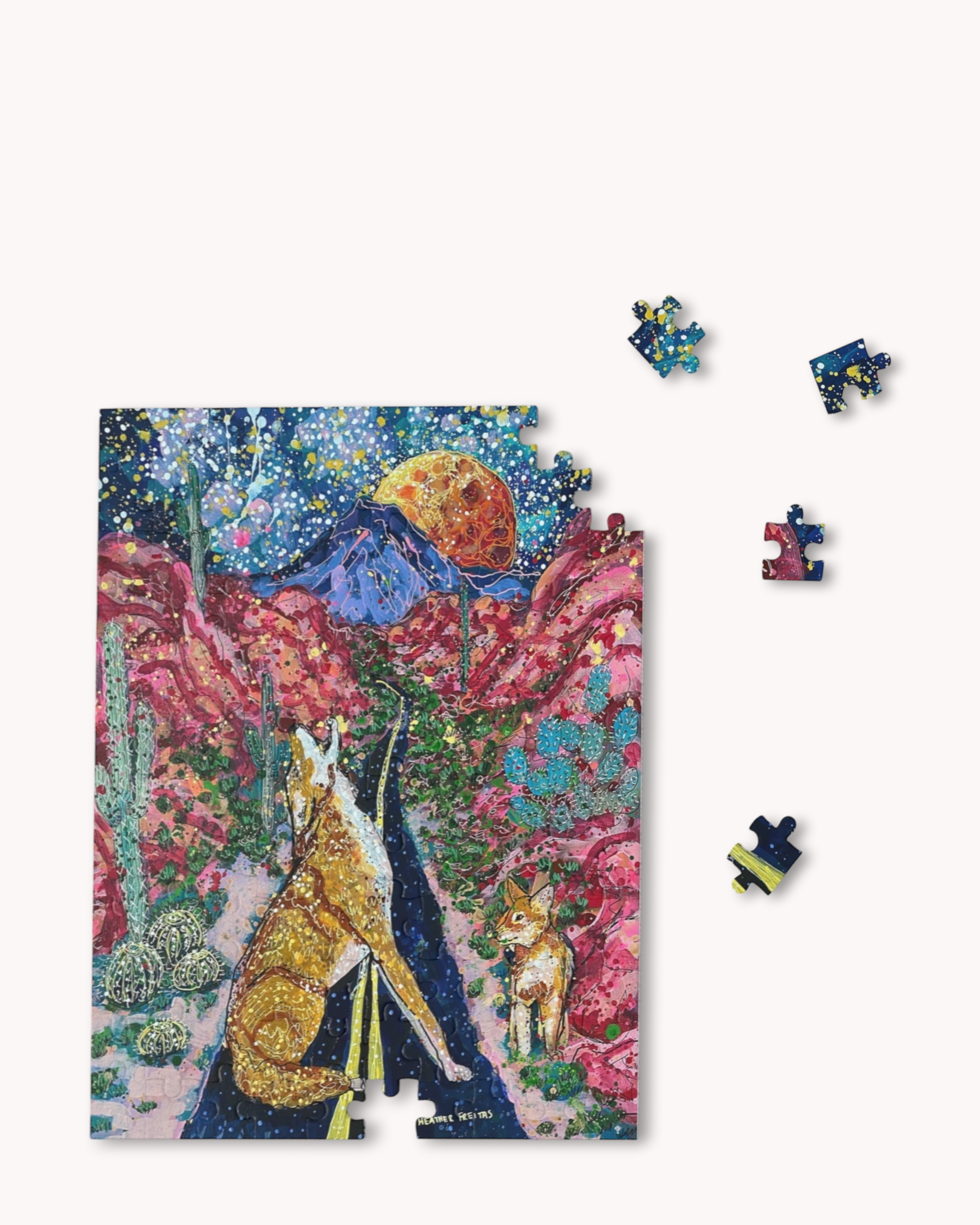 Desert Moon Puzzle ( 120 - 500 Piece )