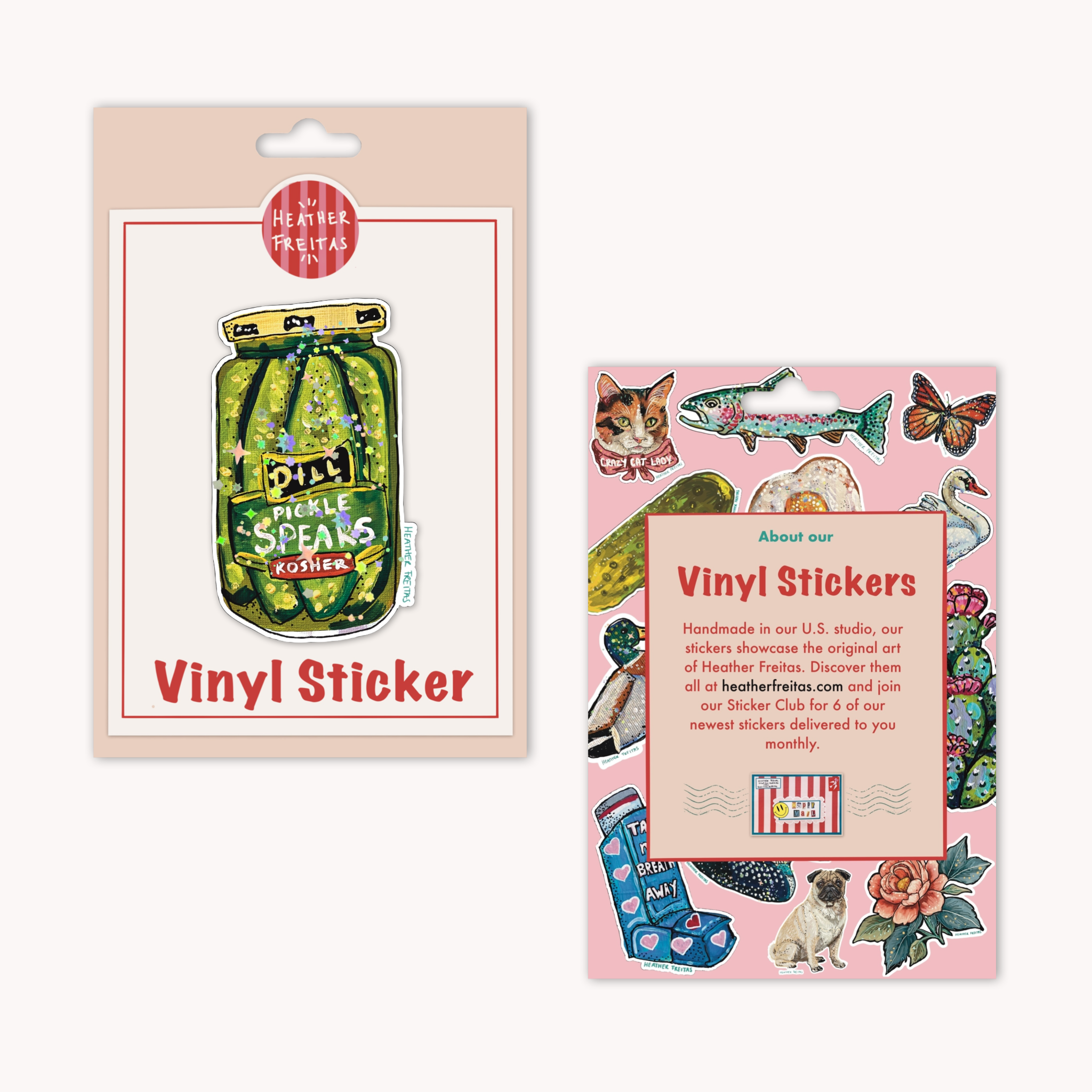 Pickle Spear Sticker