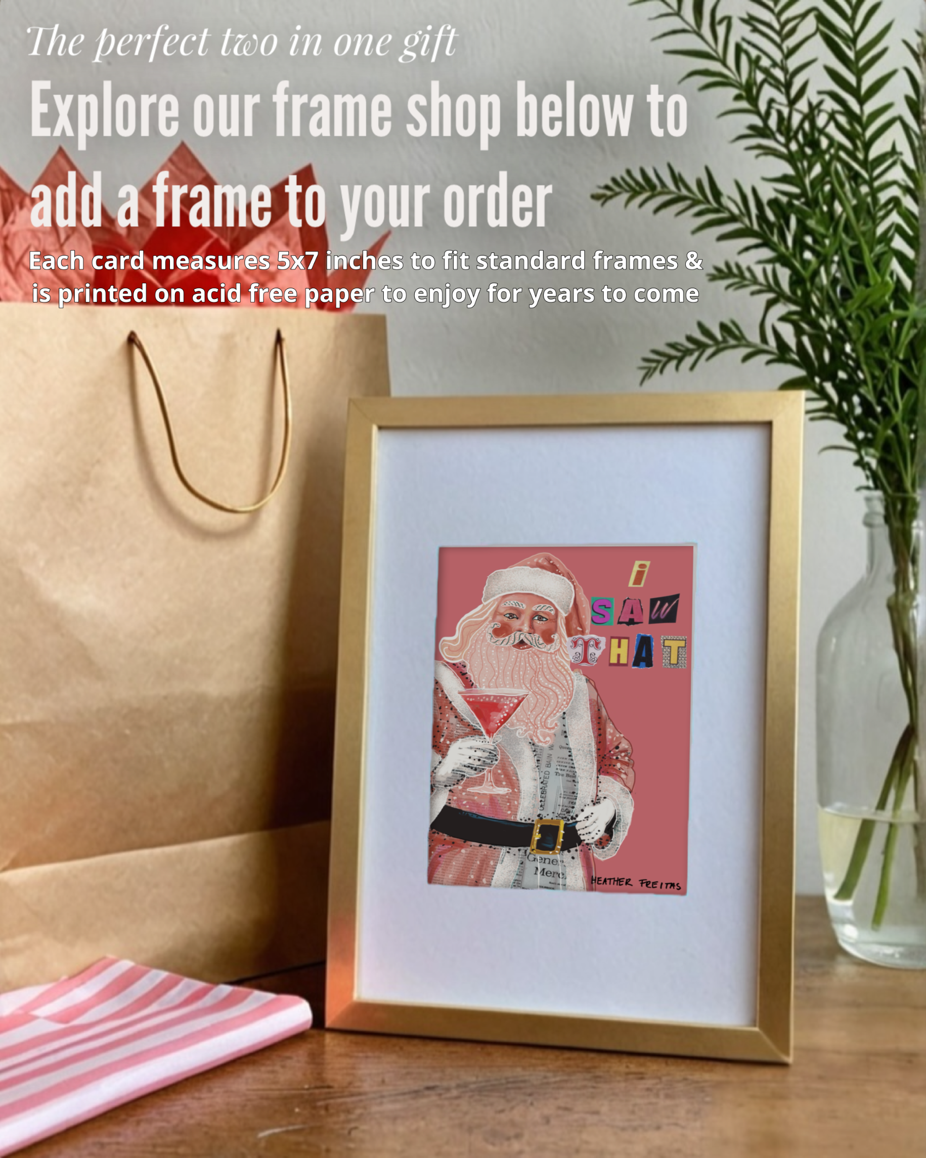 I Saw That - Greeting Card / Fine Art Print