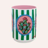 Prickly Pear Cactus Coffee Mug 15oz