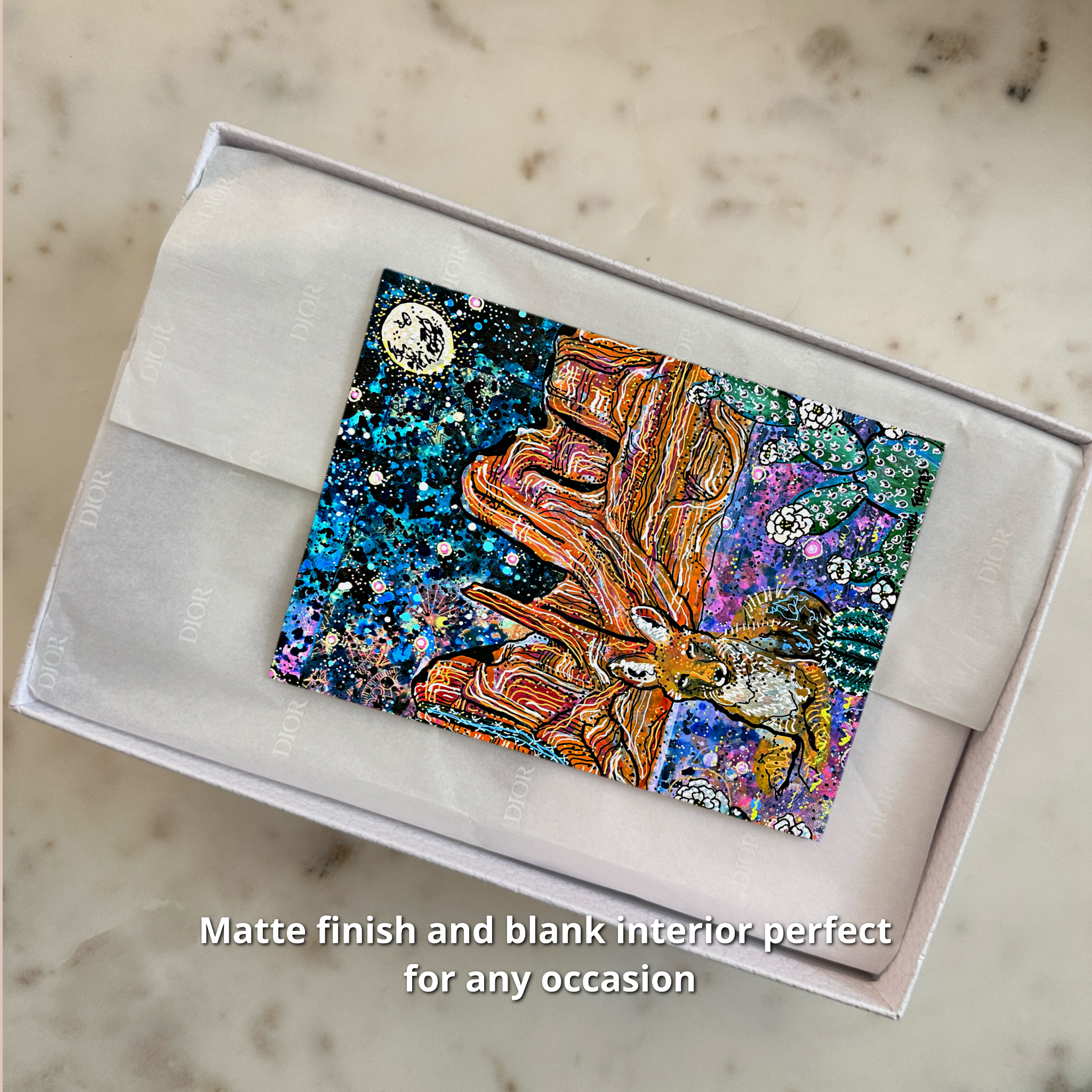 Coyote Song - Greeting Card / Fine Art Print