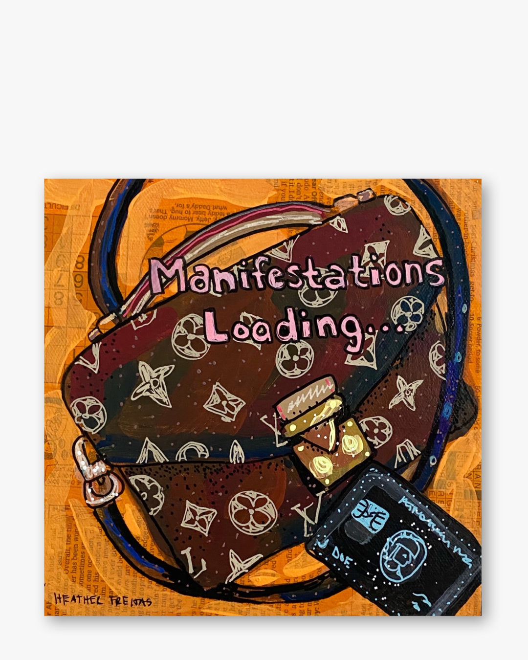 Loading Manifestations ( Original Painting ) - Heather Freitas - fine art home deccor
