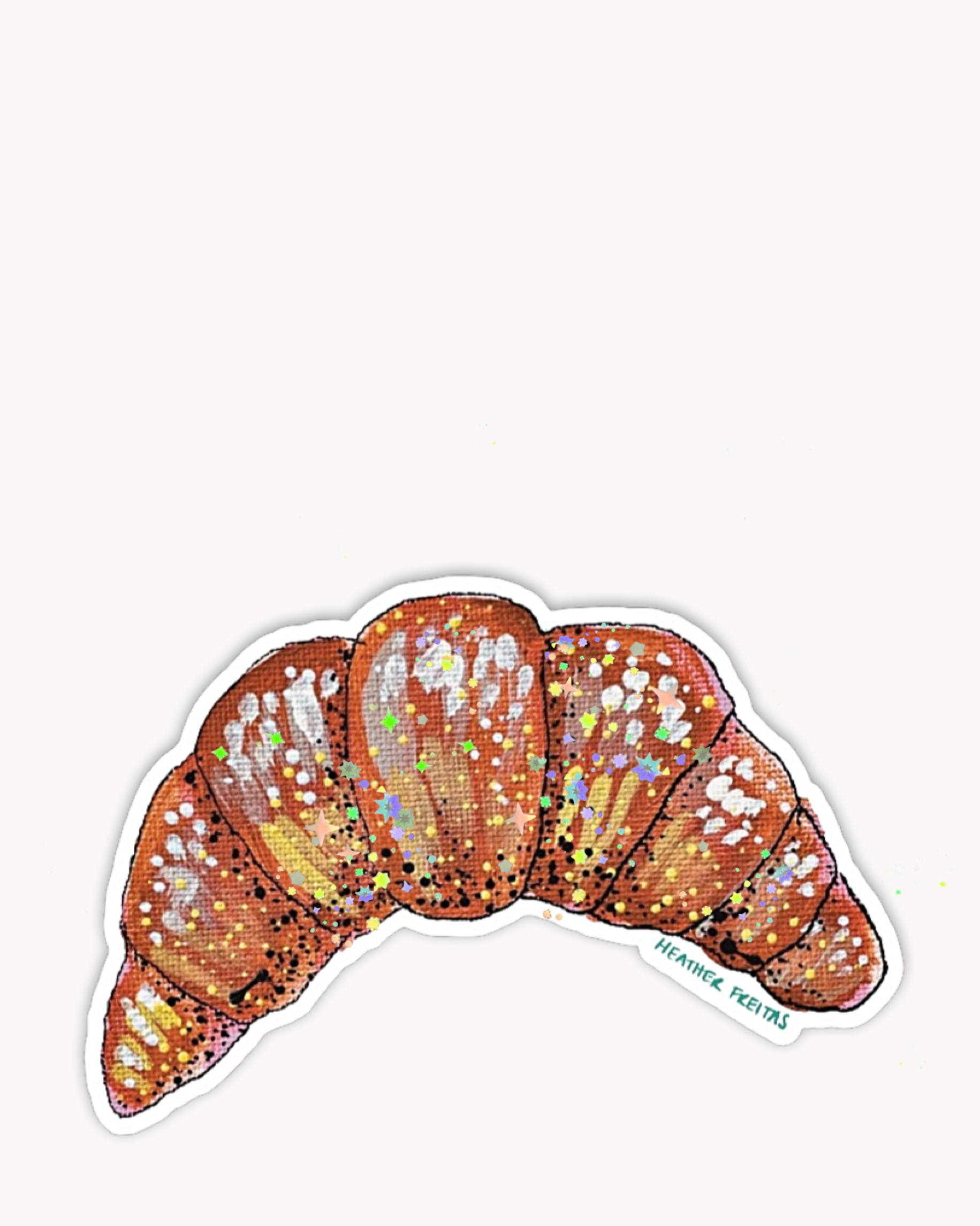 Croissant Sticker