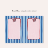 Pink Ribbon Frameable Greeting Card
