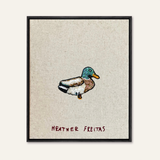 Duck Beaded Wall Art