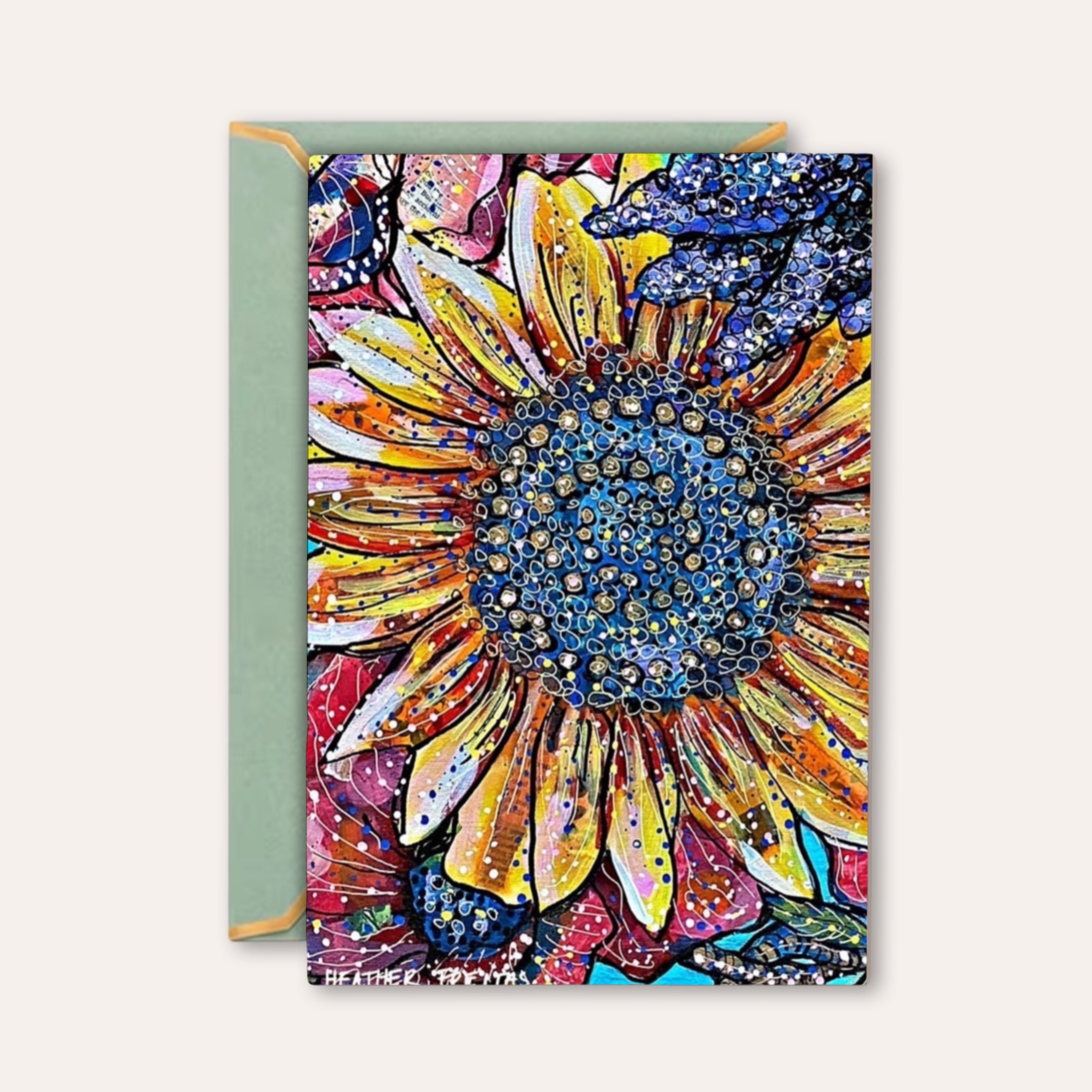 Sunflower - Greeting Card / Fine Art Print