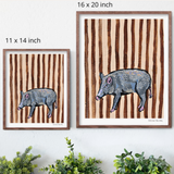 Javelina Hand Signed Fine Art Print
