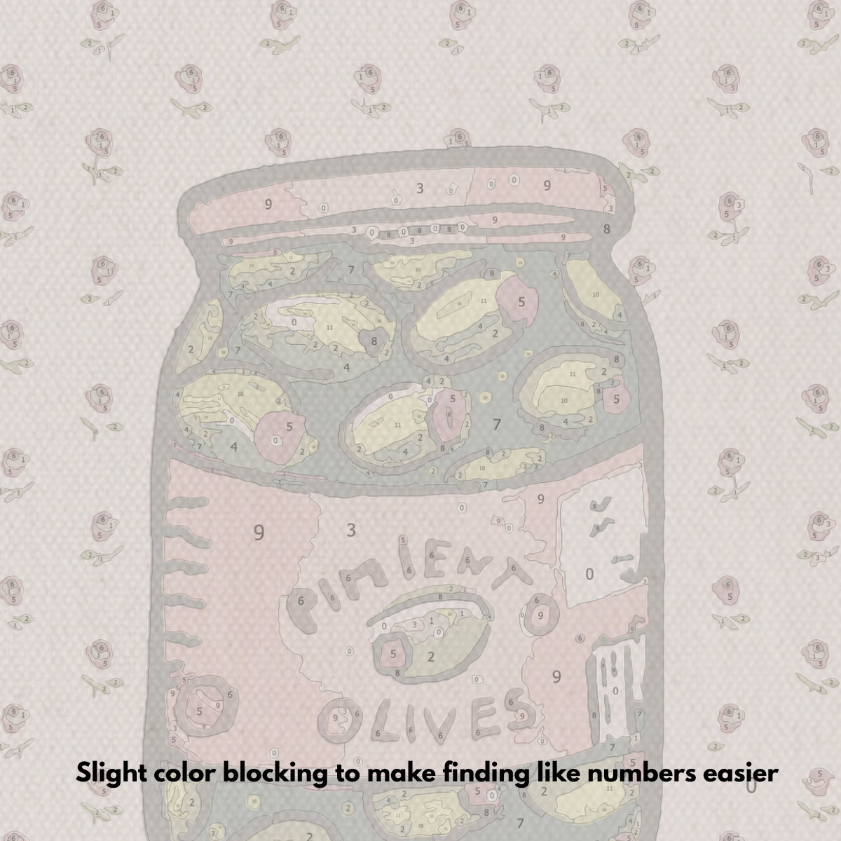 Olives - Paint by Numbers Kit