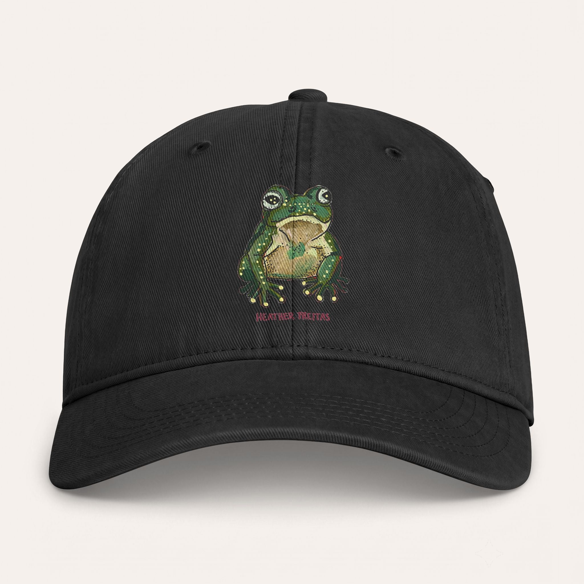 Frog Washed Cotton Cap