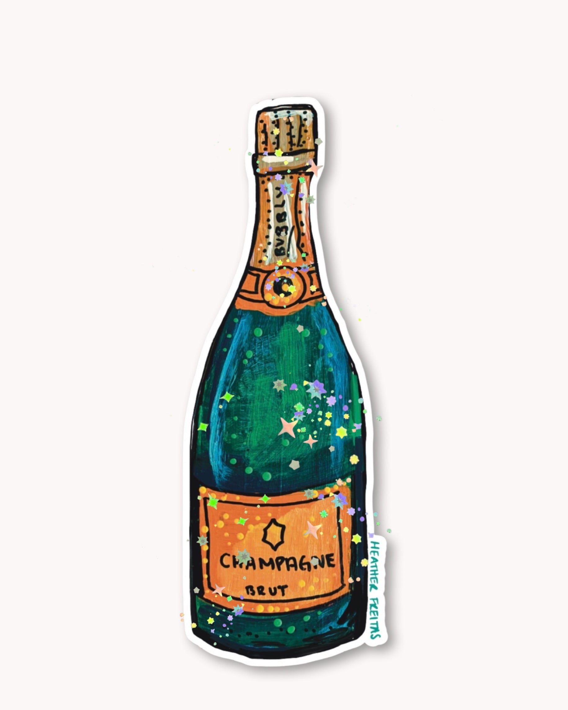Bubbly Sticker