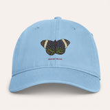 Starry Night Cracker Butterfly Washed Cotton Cap