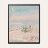Salt Framed Fine Art Canvas Print