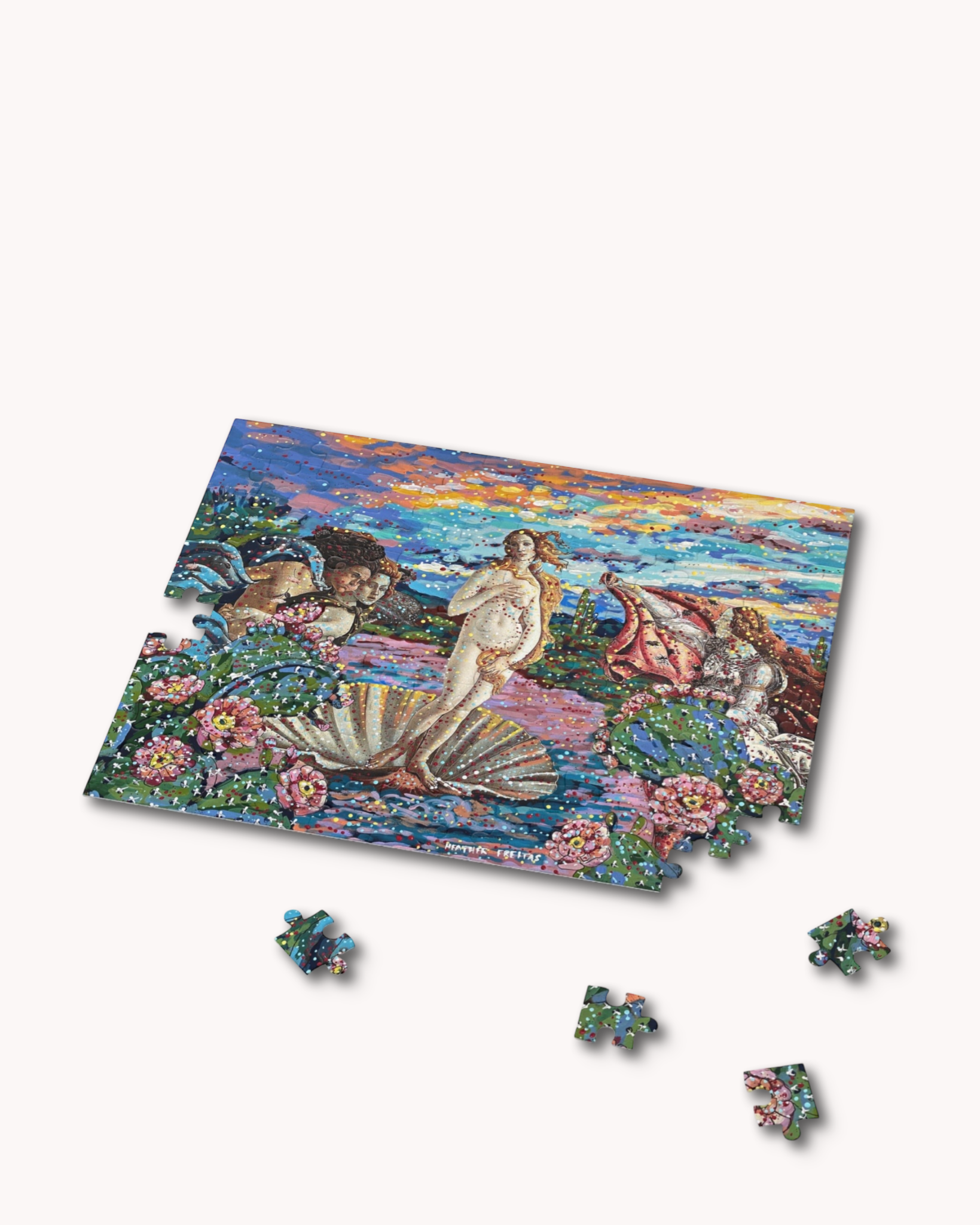 Desert Birth Of Venus Puzzle ( 120 - 500 Piece )