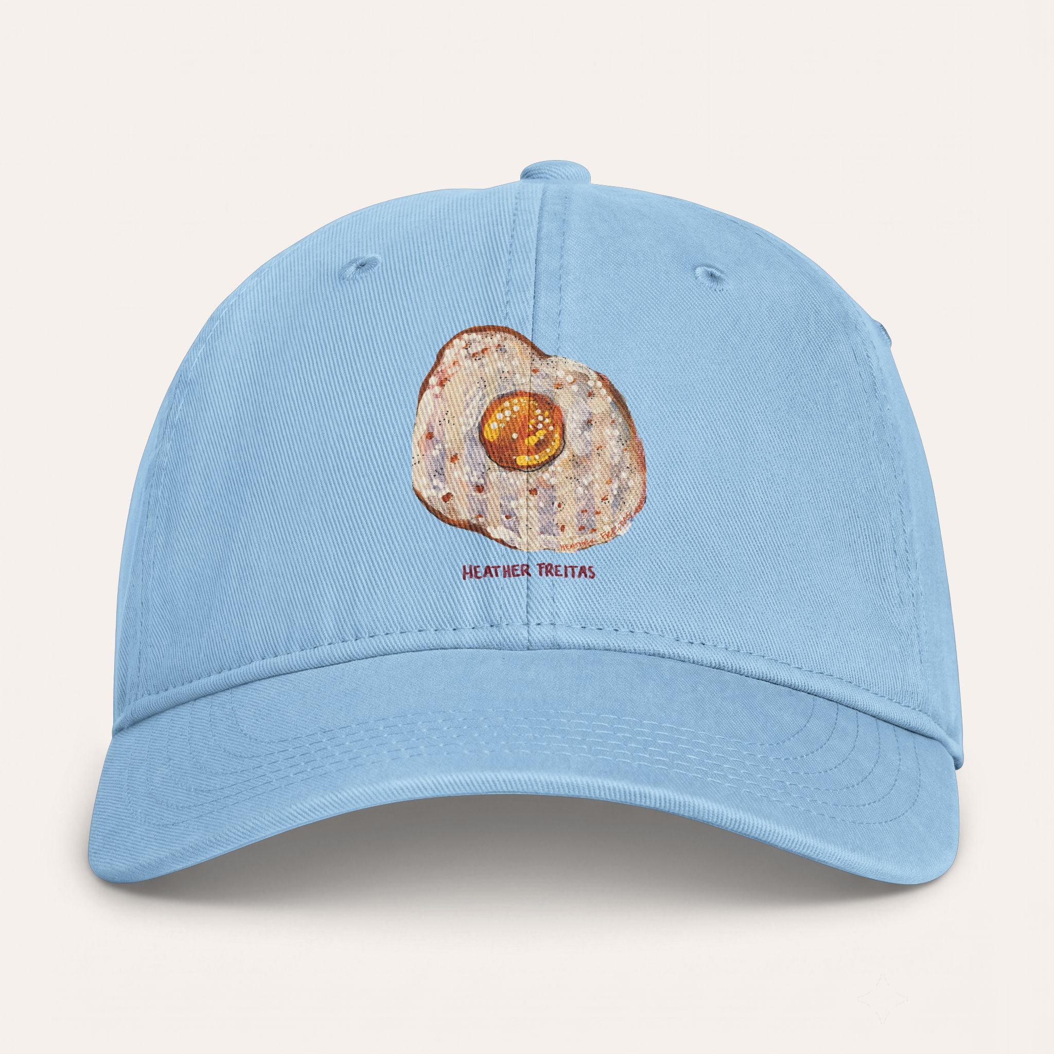 Egg Washed Cotton Cap