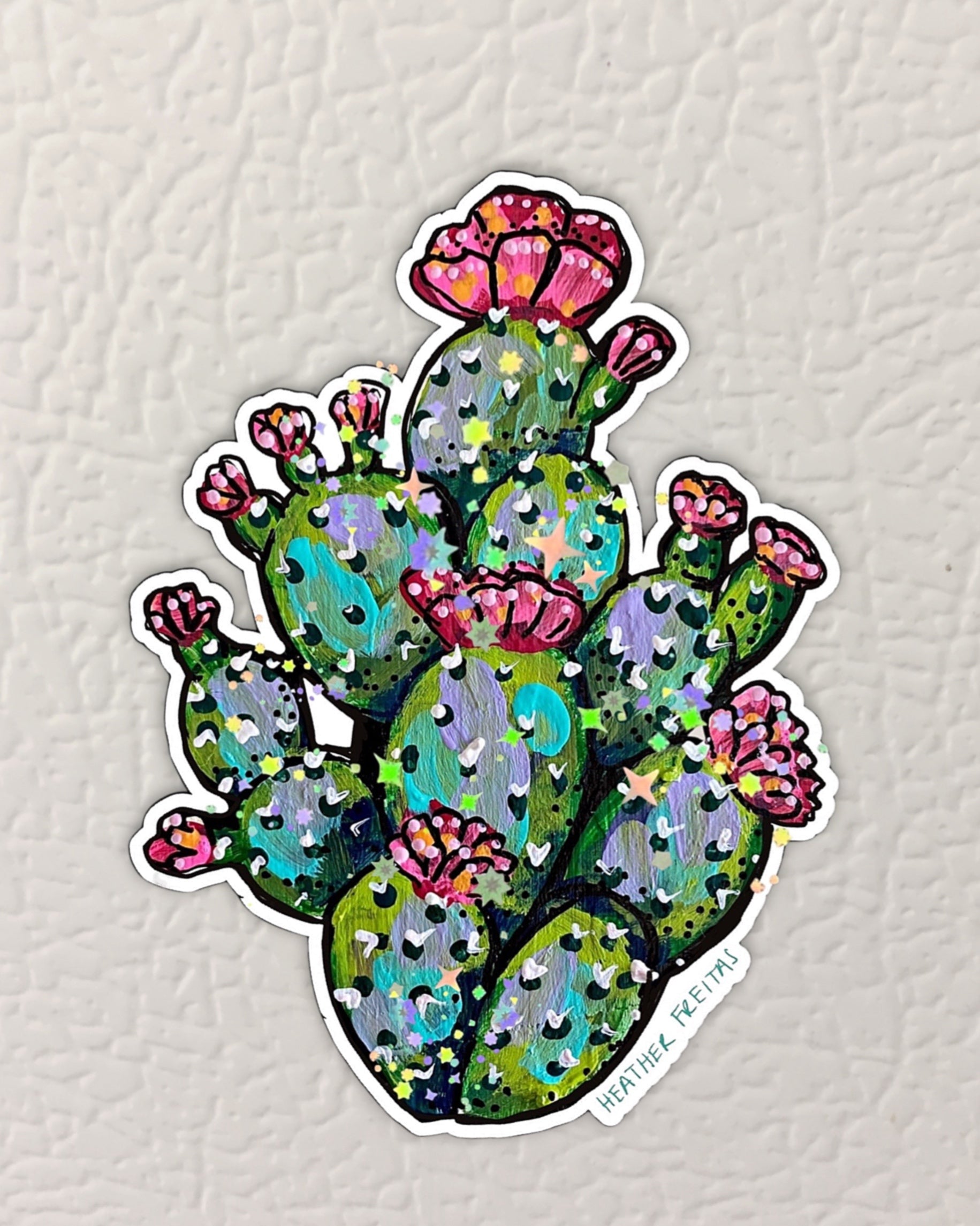 Prickly Pear Magnet ( Die-Cut )