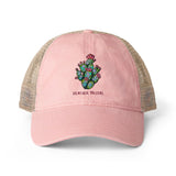 Prickly Pear Women's Washed Mesh-Back Cap