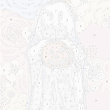 Floral Ghost - Paint by Numbers Kit