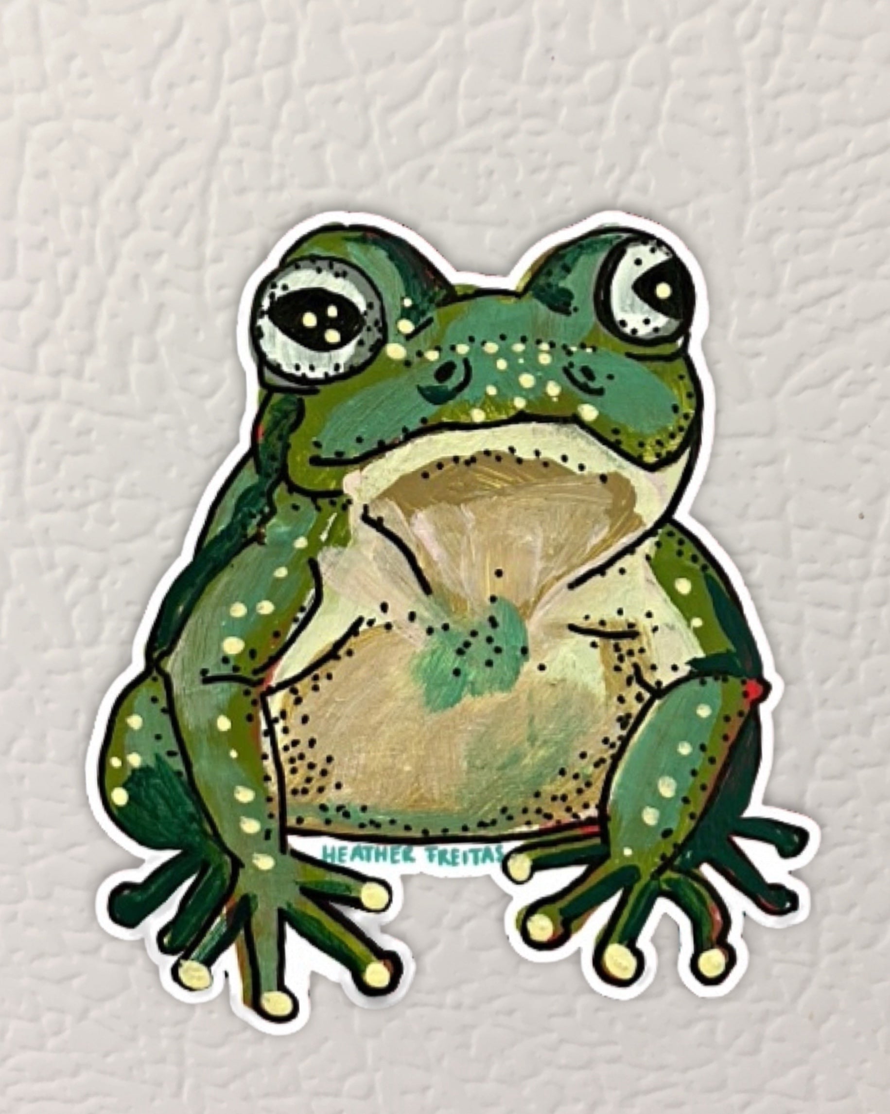Frog Magnet ( Die-Cut )