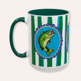 Bass Fish Coffee Mug 15oz