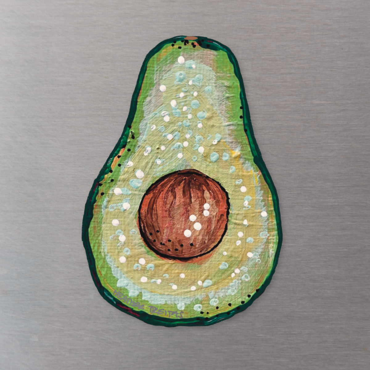 Avocado Magnet ( Die-Cut )