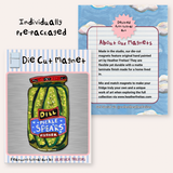 Pickle Spears Magnet ( Die-Cut )