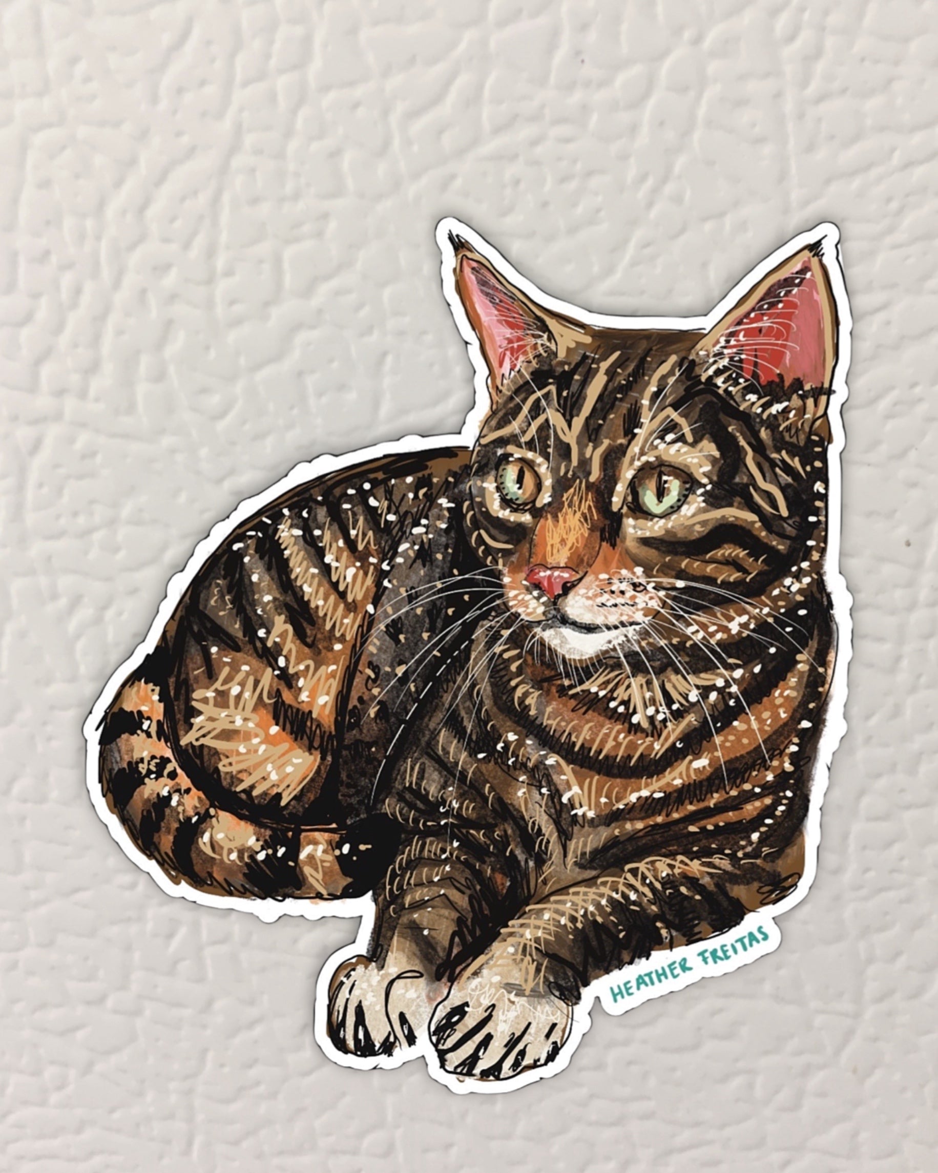 Tabby Magnet ( Die-Cut )