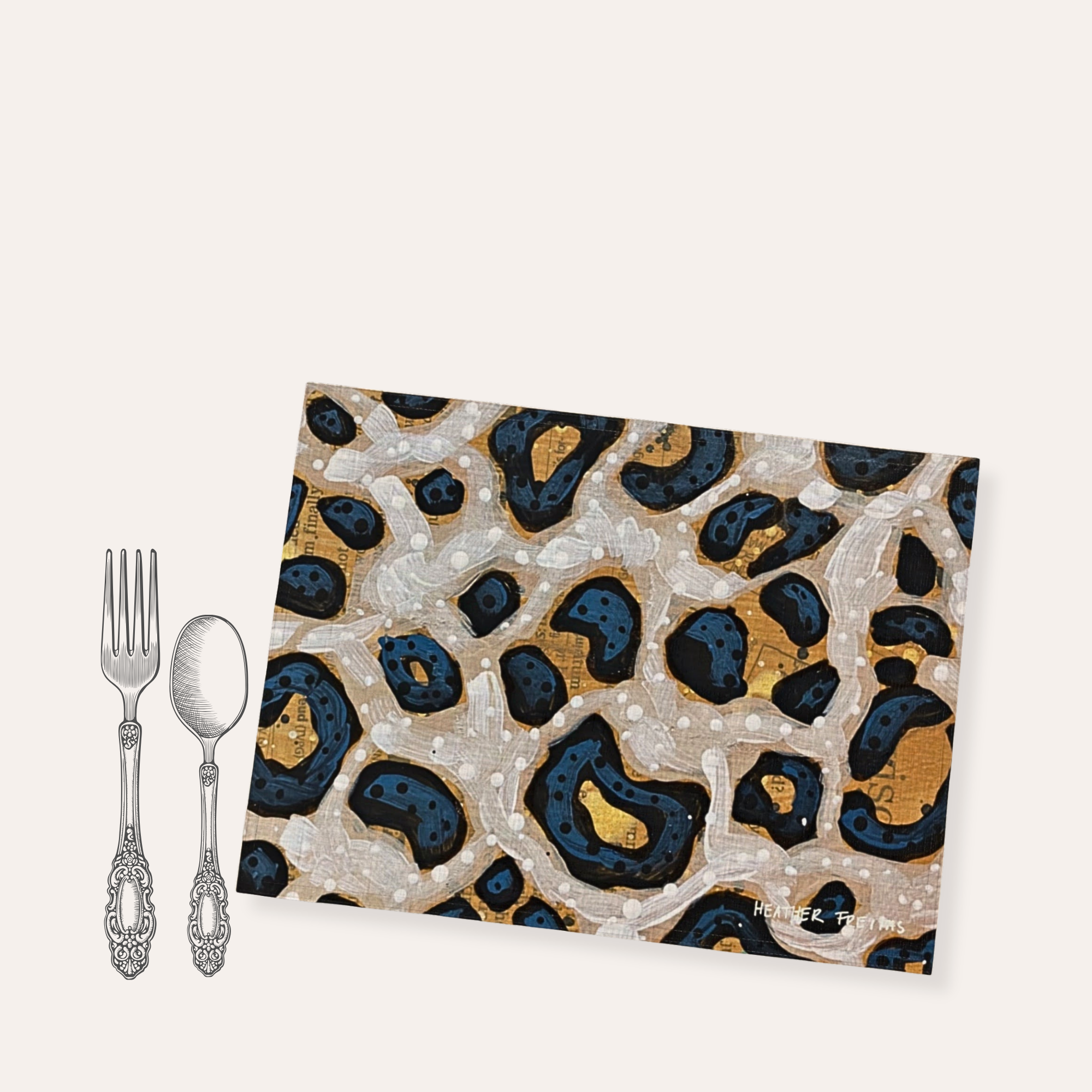 Leopard Lure Placemat