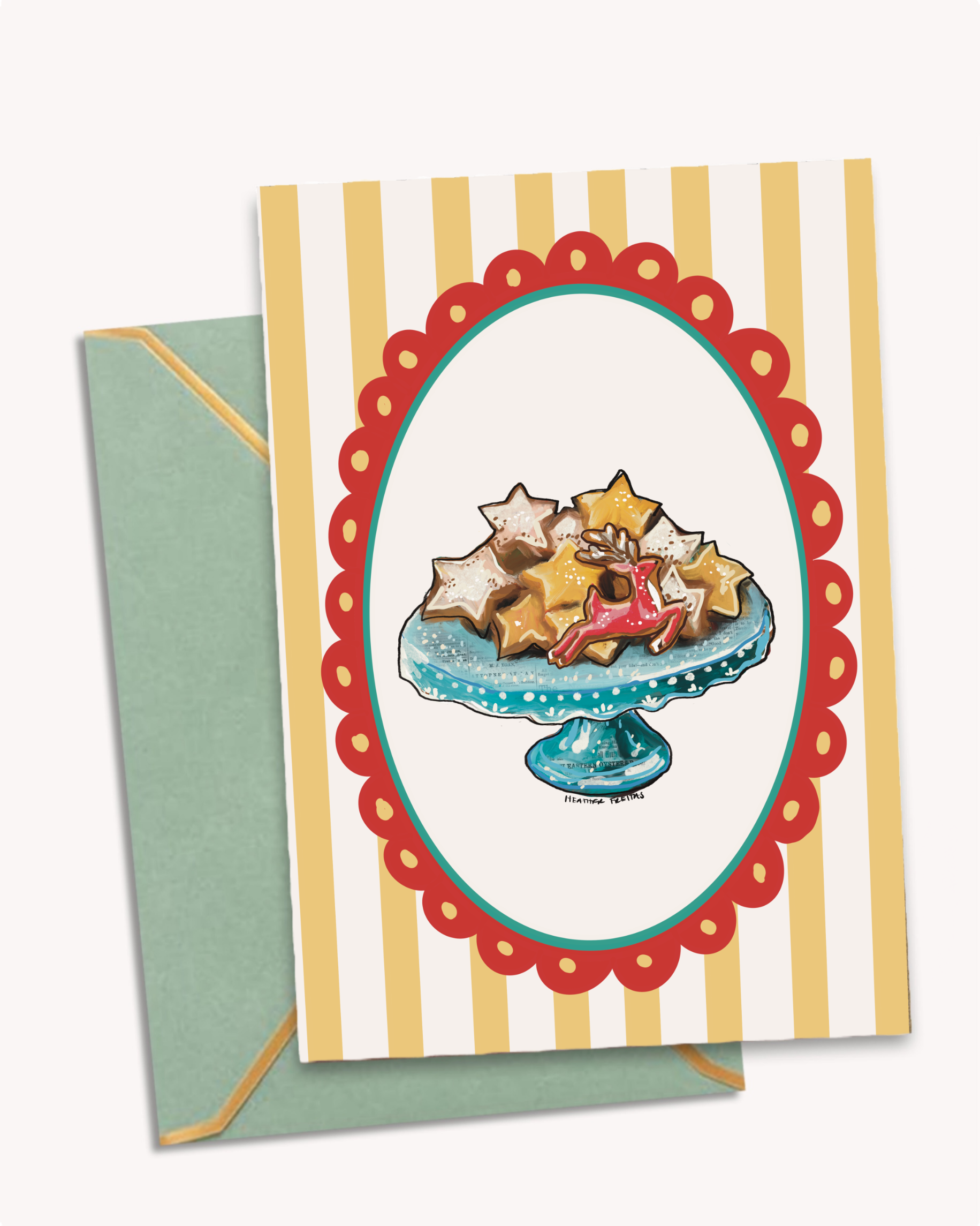 Christmas Cookies - Greeting Card / Fine Art Print