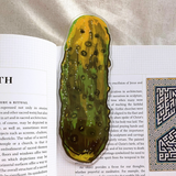 Pickle Die Cut Acrylic Bookmark ( Large )