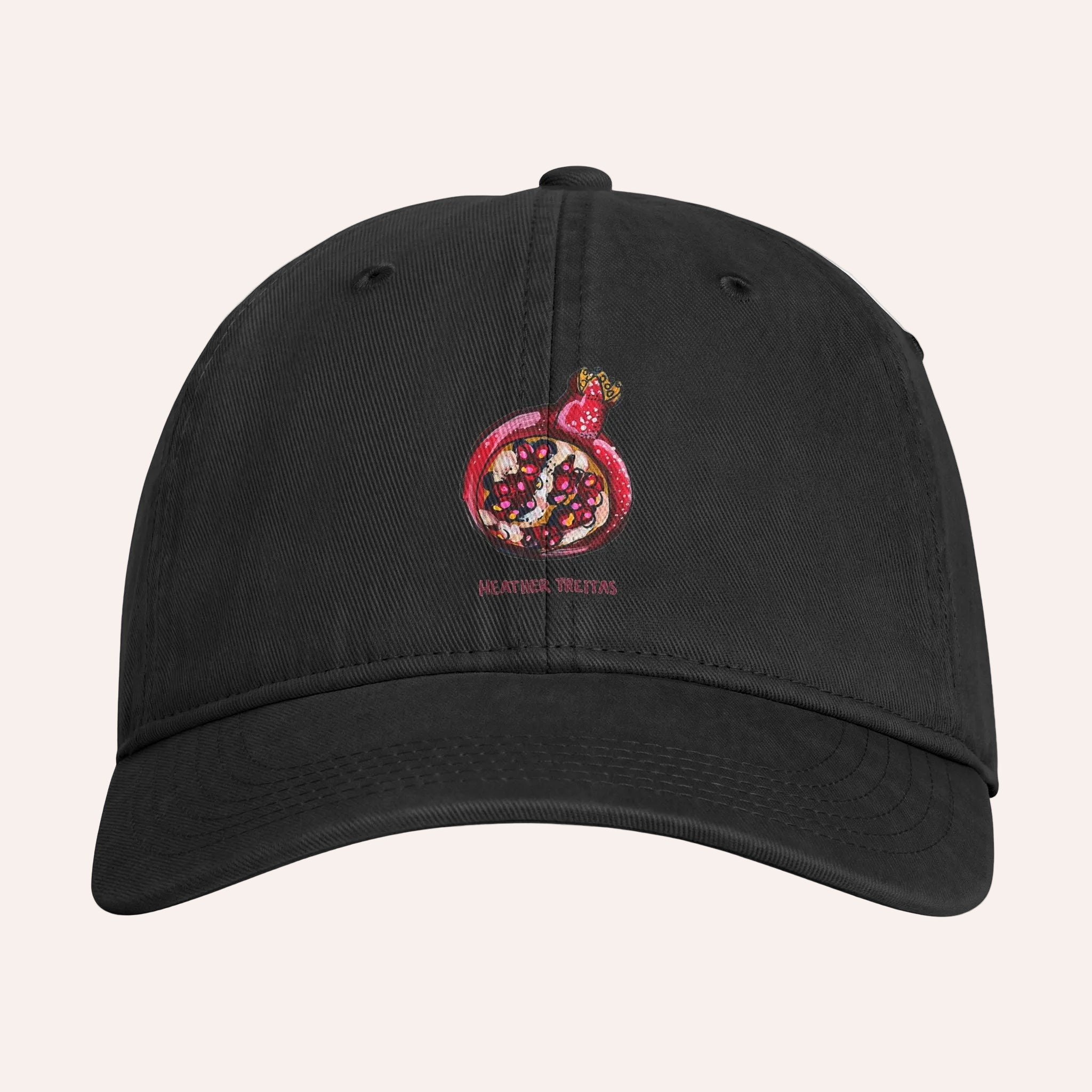 Pomegranate Washed Cap