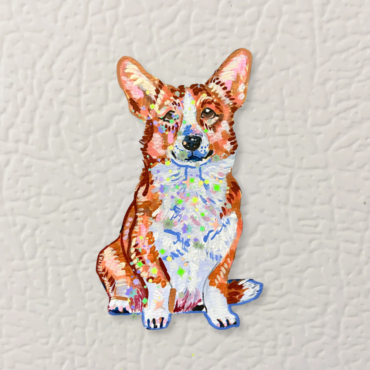 Corgi Magnet ( Die-Cut )