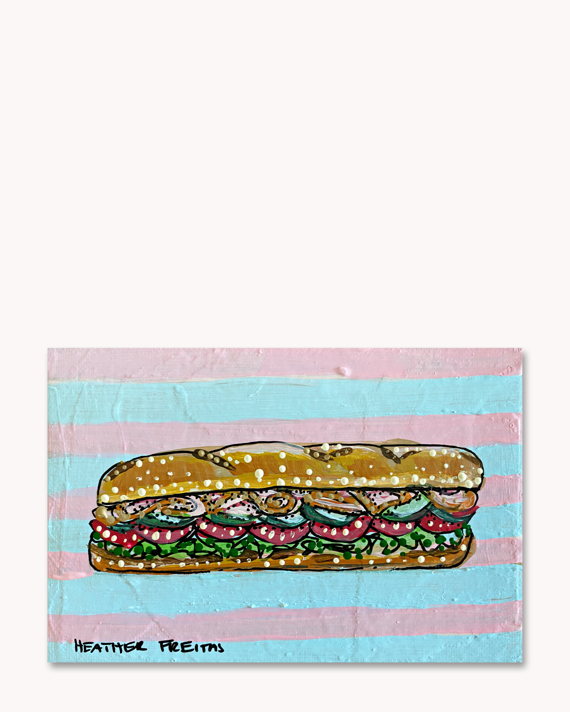 Foot Long Sub ( Original Painting )