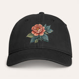 Rose Washed Cotton Cap