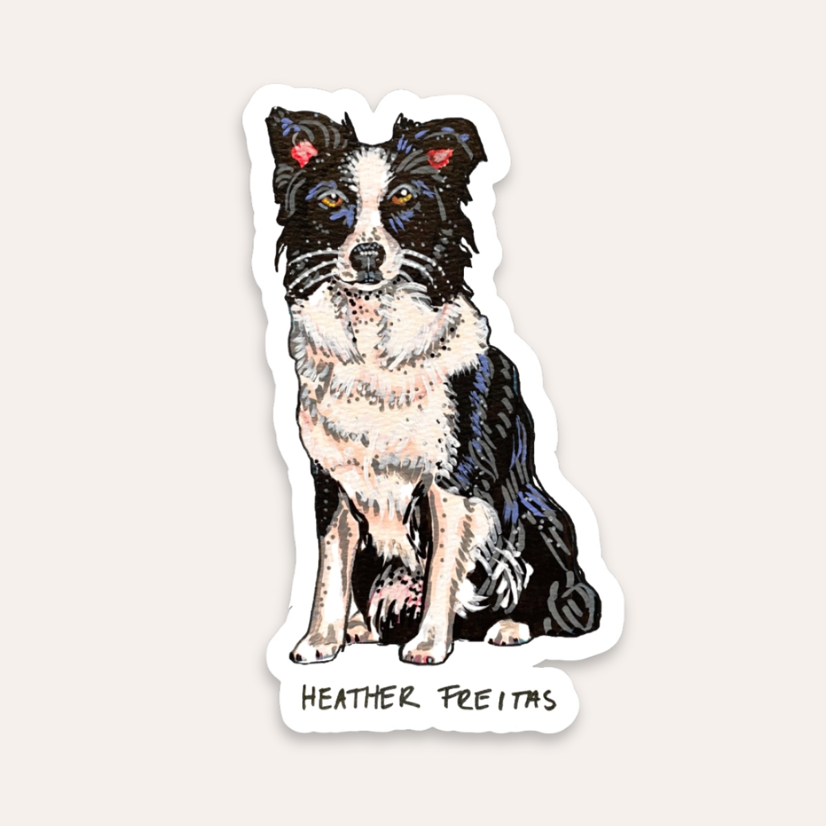 Border Collie Sticker