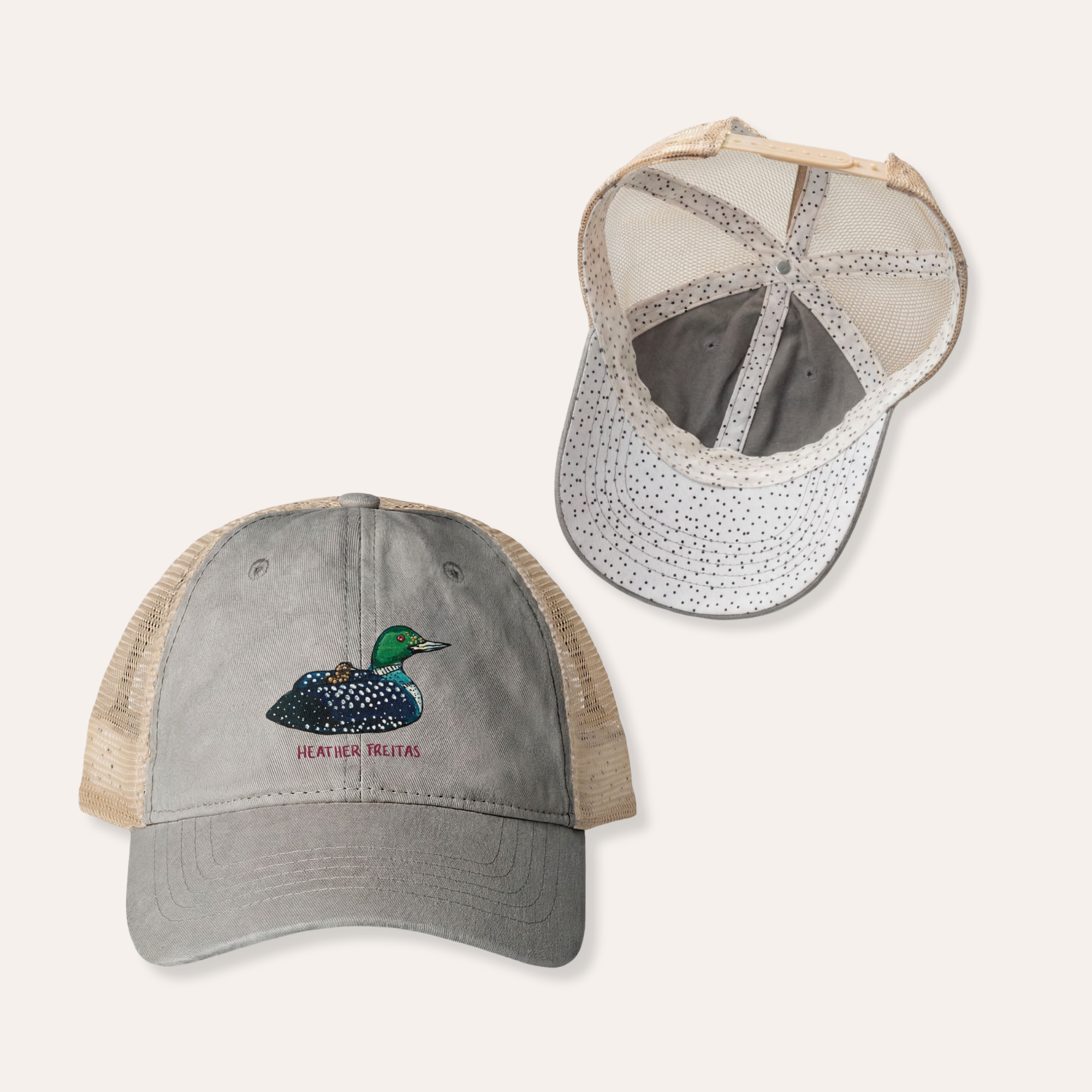 Loon Women's Washed Mesh-Back Cap