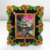 Floral Bee ( Mini Original Painting )