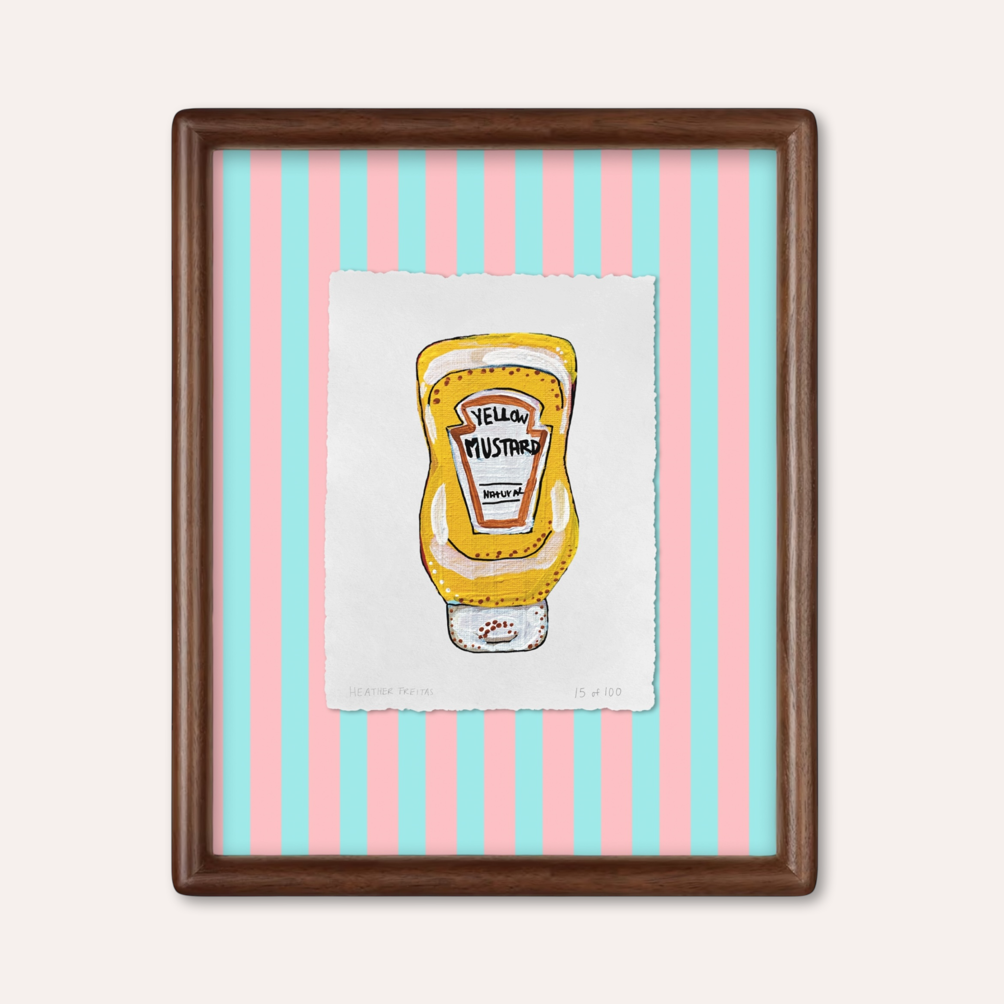 Mustard Limited Edition Framed Print