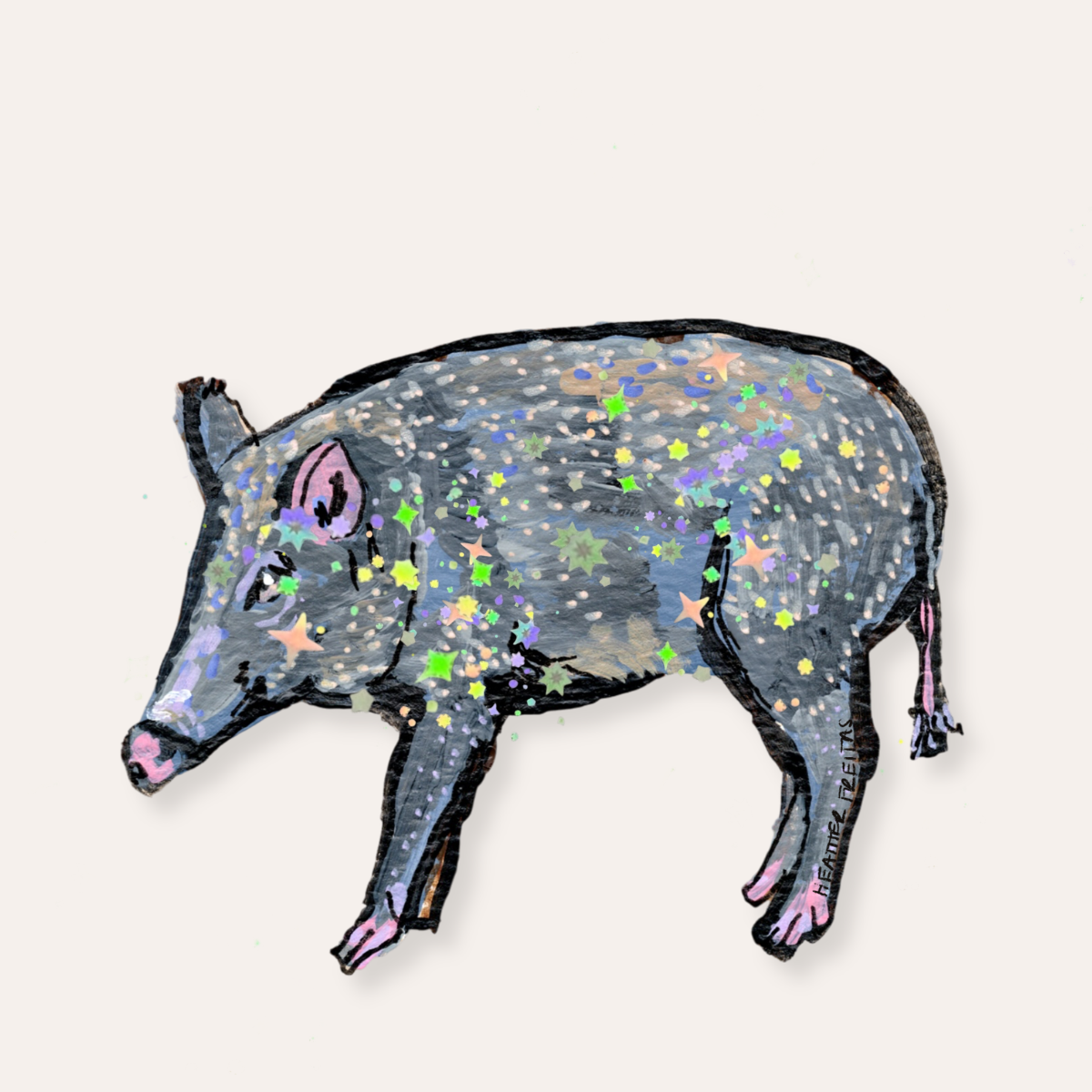 Javelina Sticker