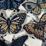 Cascades Butterly Species ( Fine Art Tapestry With Beaded Accent ) - Heather Freitas - fine art home deccor