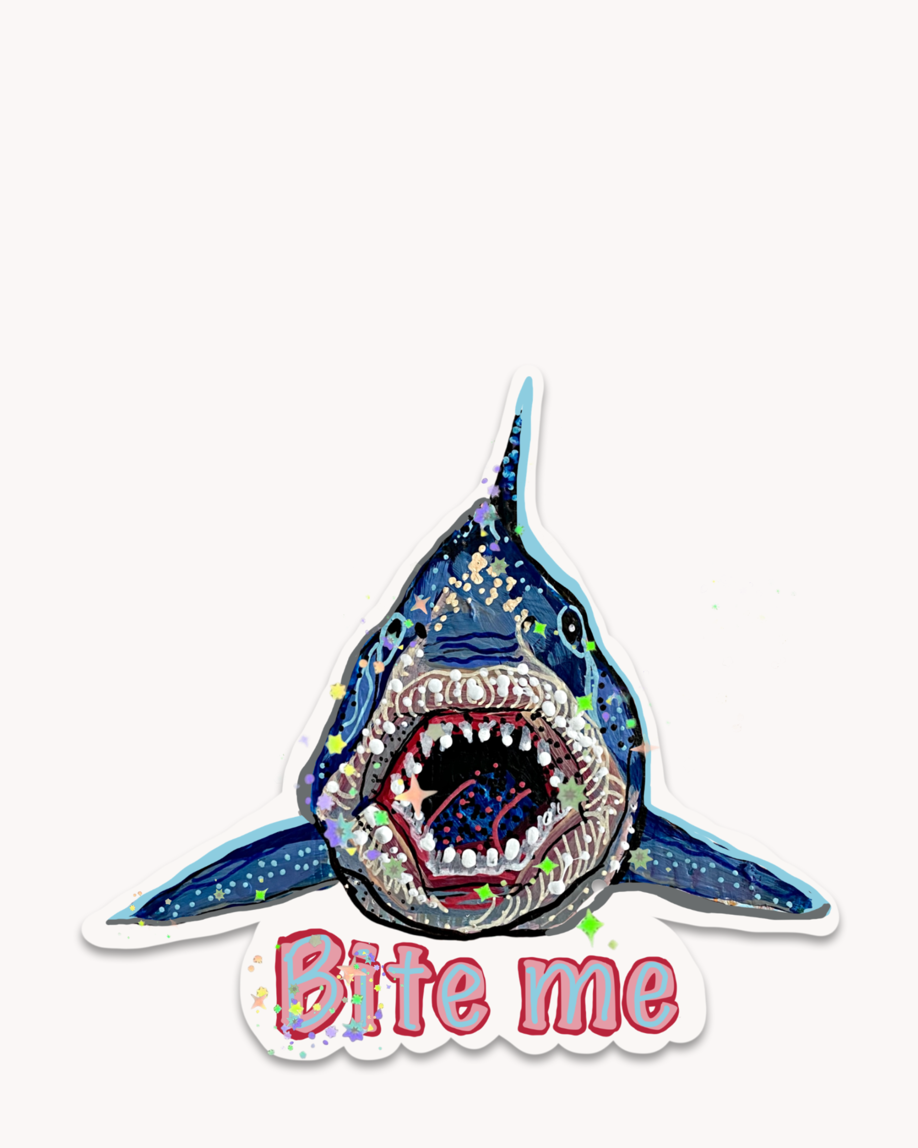 Bite Me Sticker
