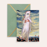 Pinkie Ghost Fine Art Greeting Card