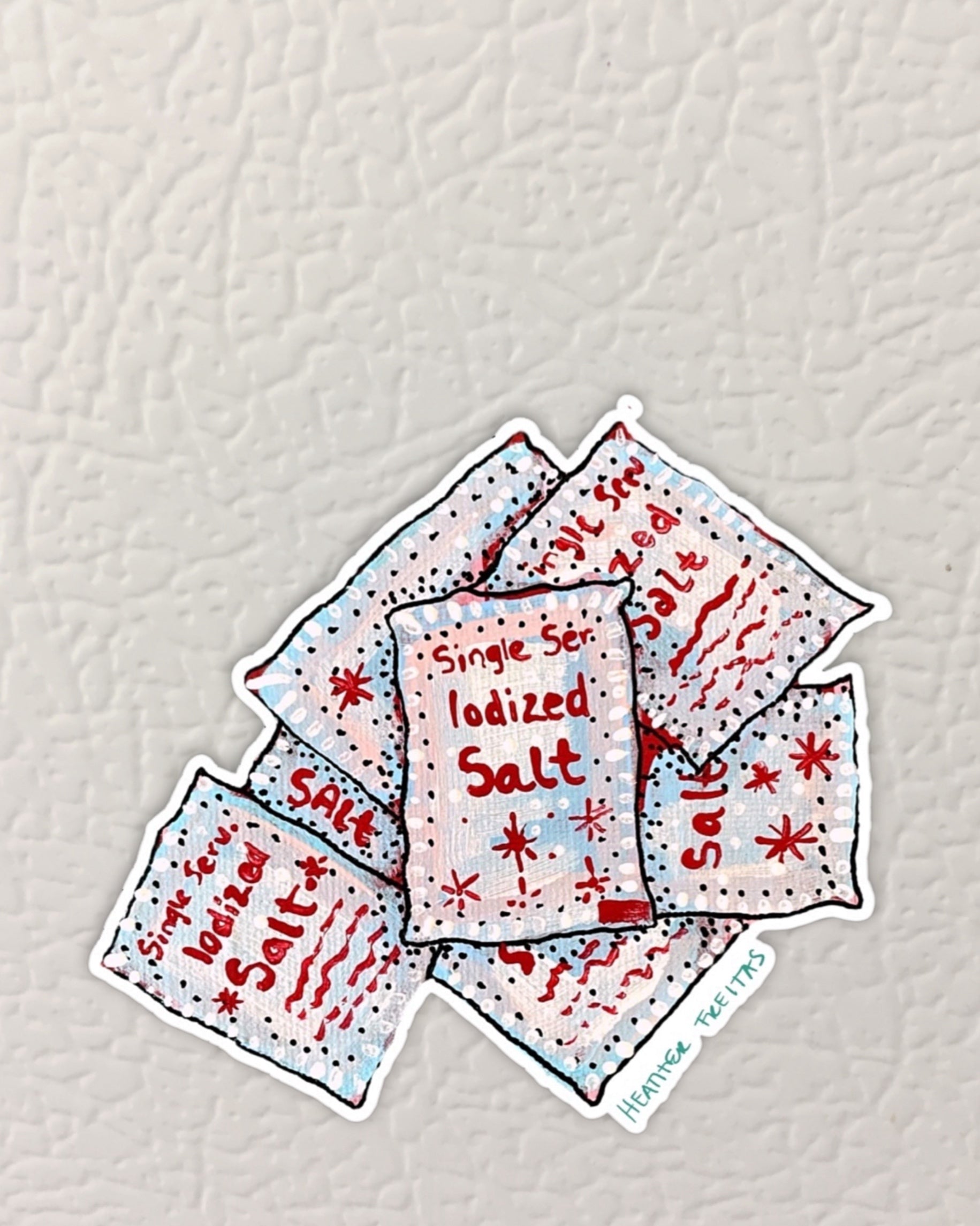 Salt Packet Magnet ( Die-Cut )