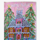 Home Sweet Gingerbread Home ( Original Painting )