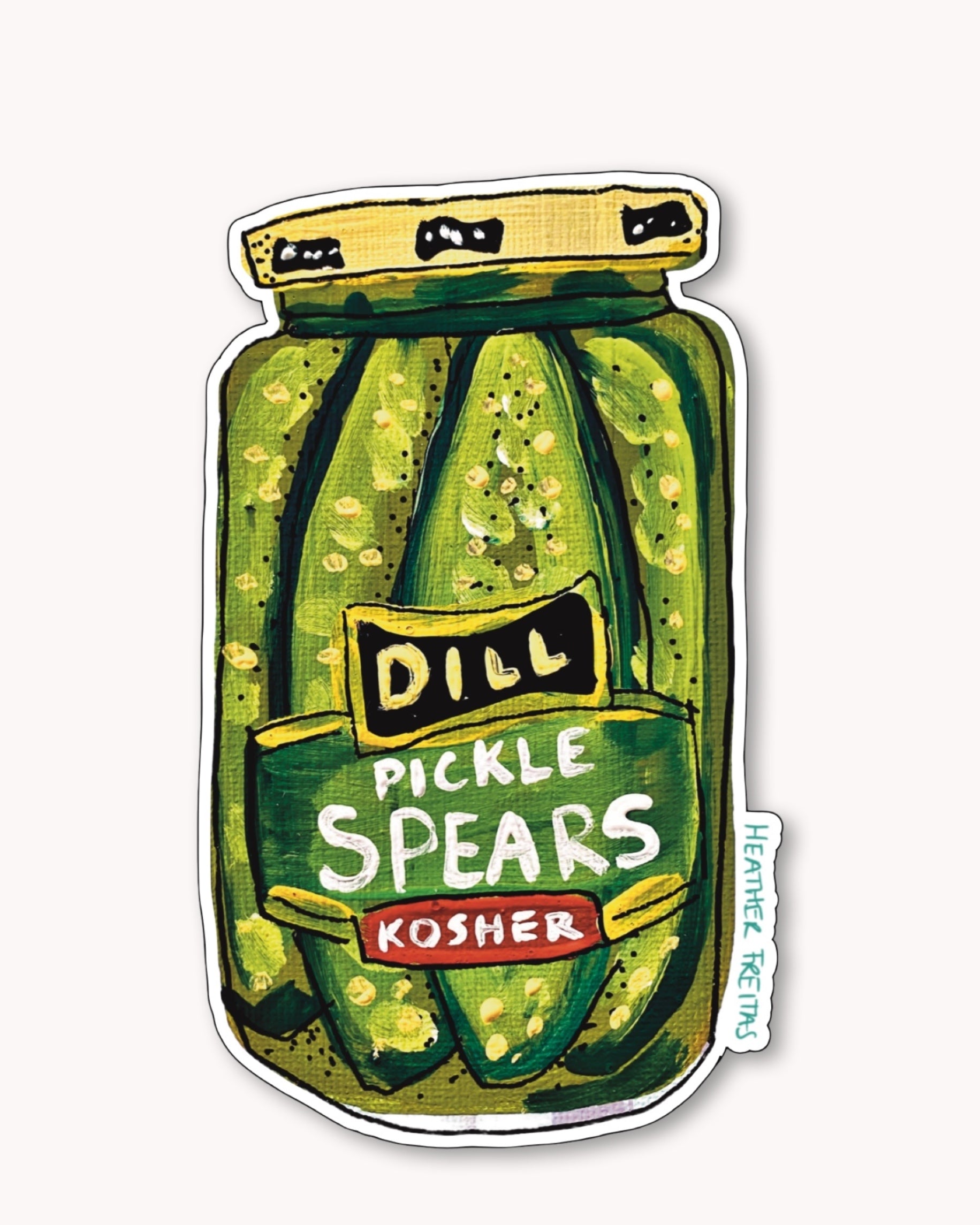 Pickle Spear Sticker