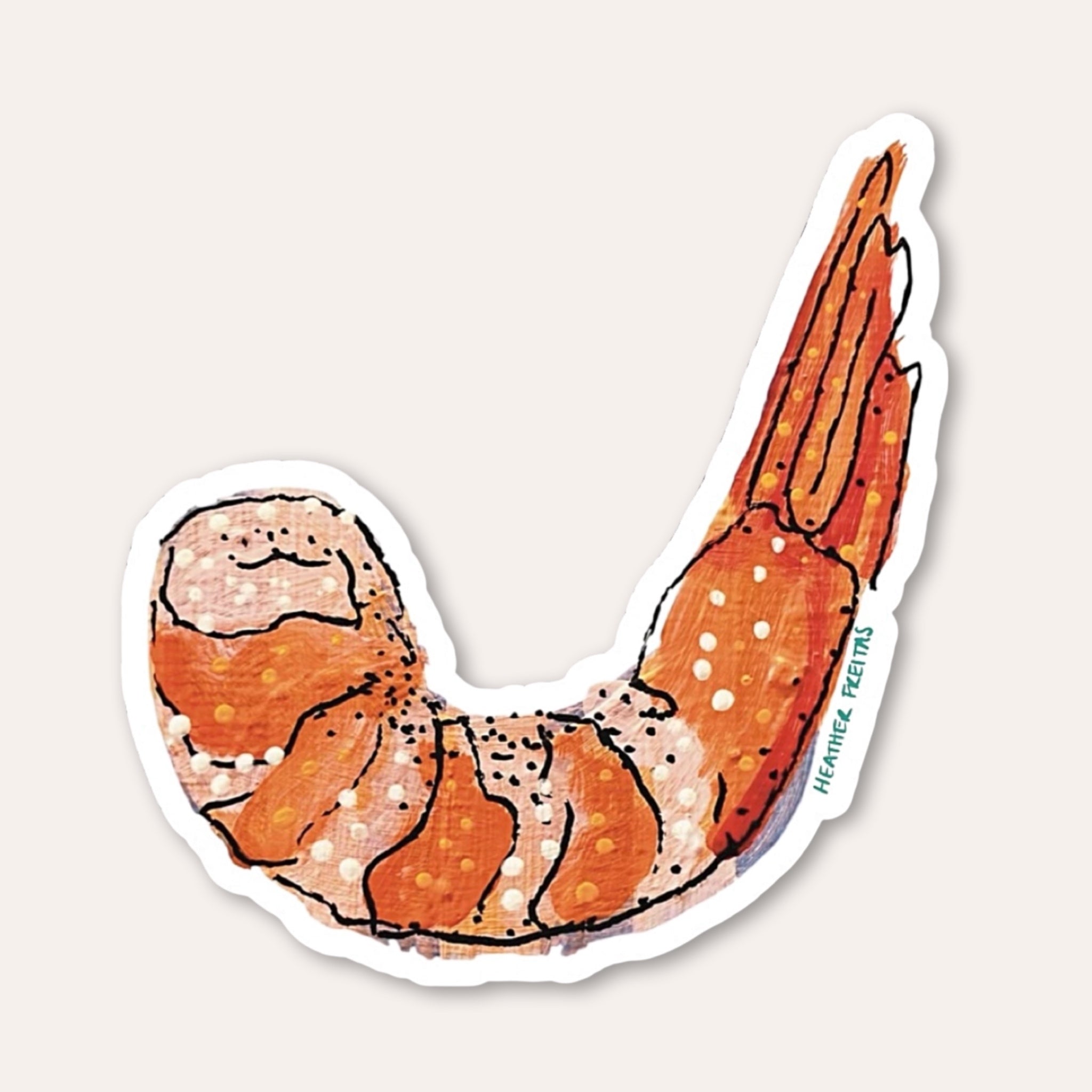 Shrimp Sticker