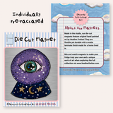 Crystal Ball Magnet ( Die-Cut )