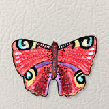 Peacock Butterfly Magnet ( Die-Cut )